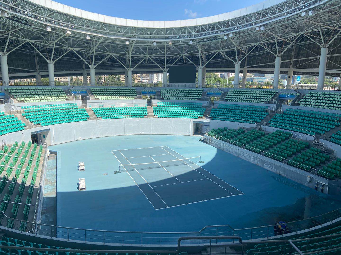 tennis court lighting