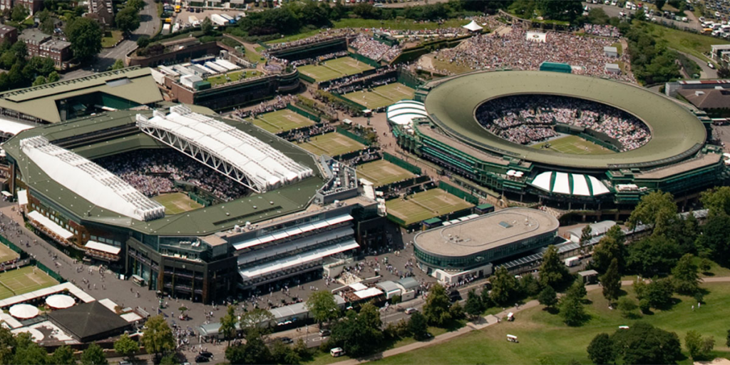 Top 16 tennis stadiums in the world Green Light