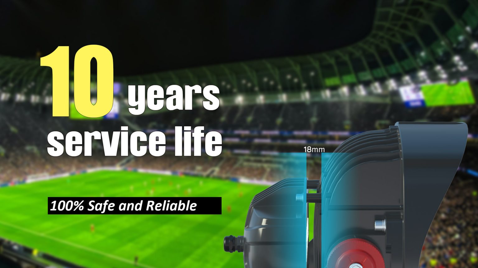 Cricket stadium LED lighting buying guidance Green Light