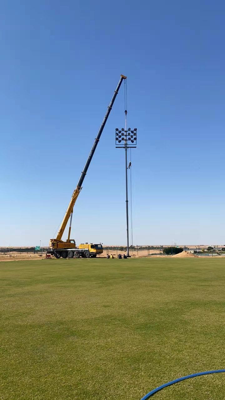 Cricket ground lights