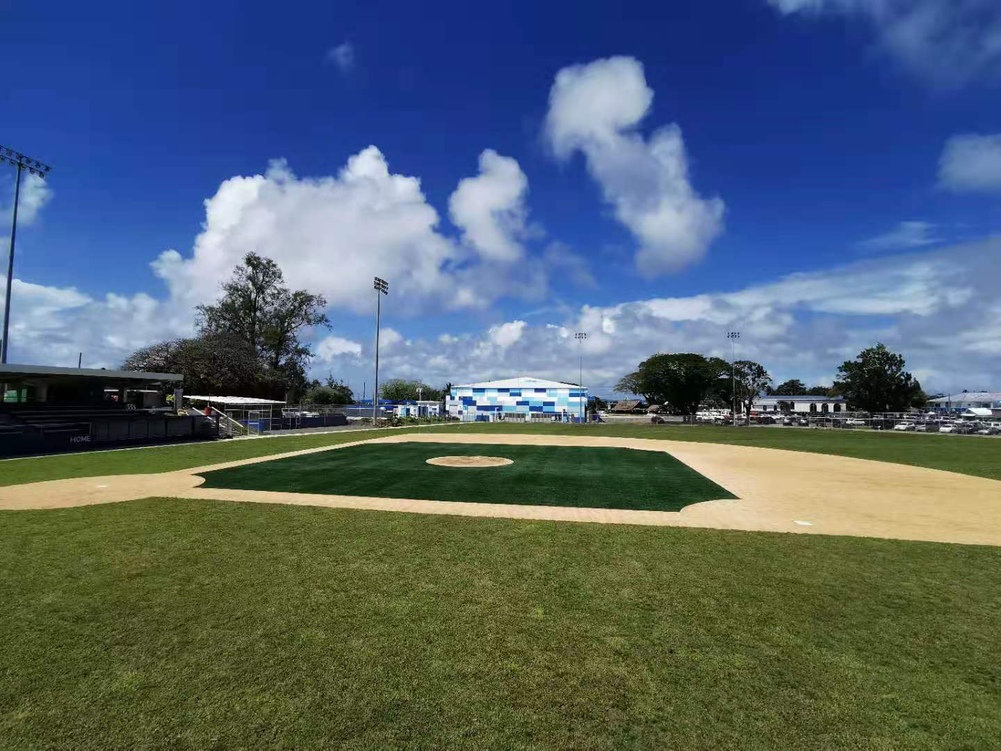 baseball field lighting