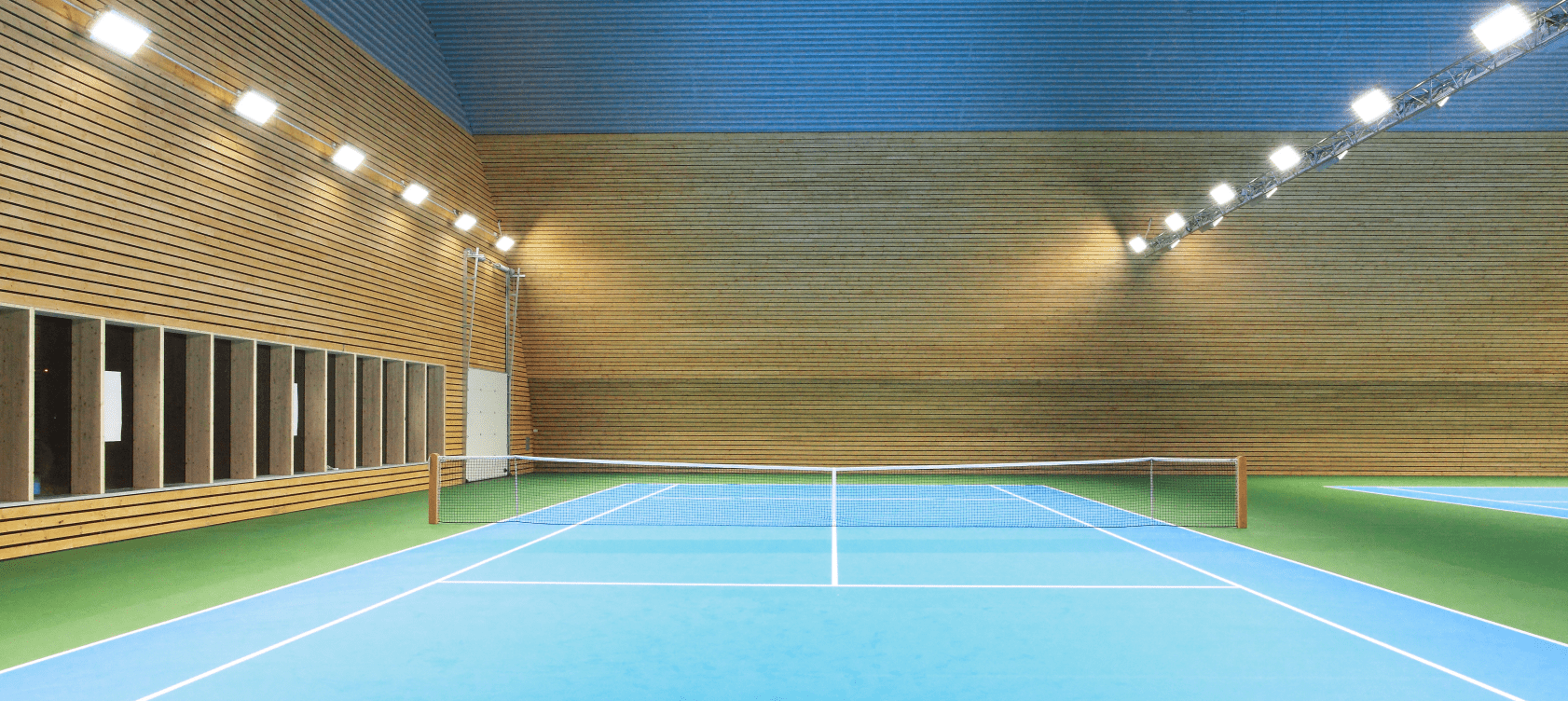 indoor tennis court light
