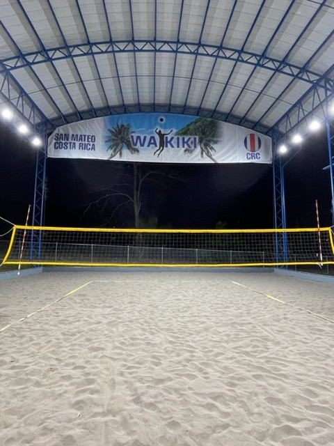 Volleyball court light
