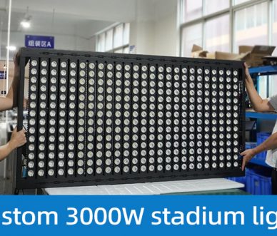 Custom 3000W LED Stadium high mast light led stadium lights