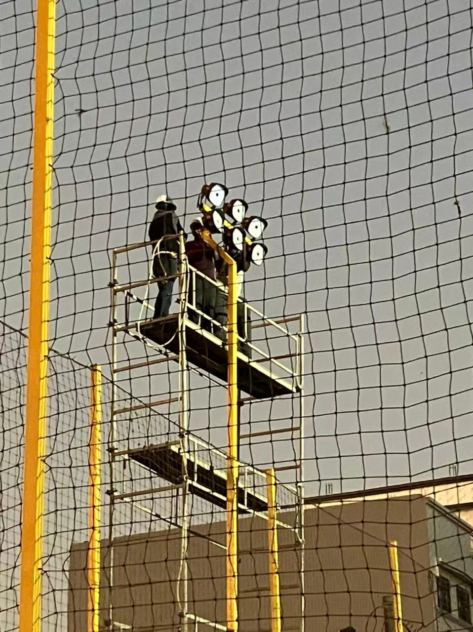 football field light