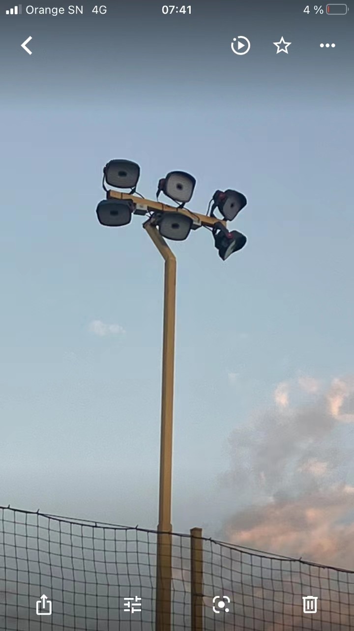 football field light