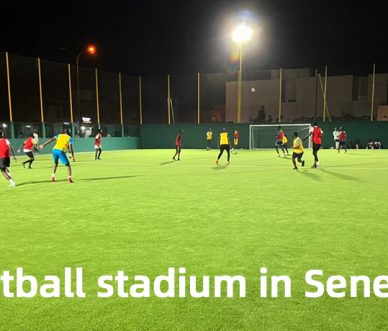 Football stadium lighting in Senegal football field light