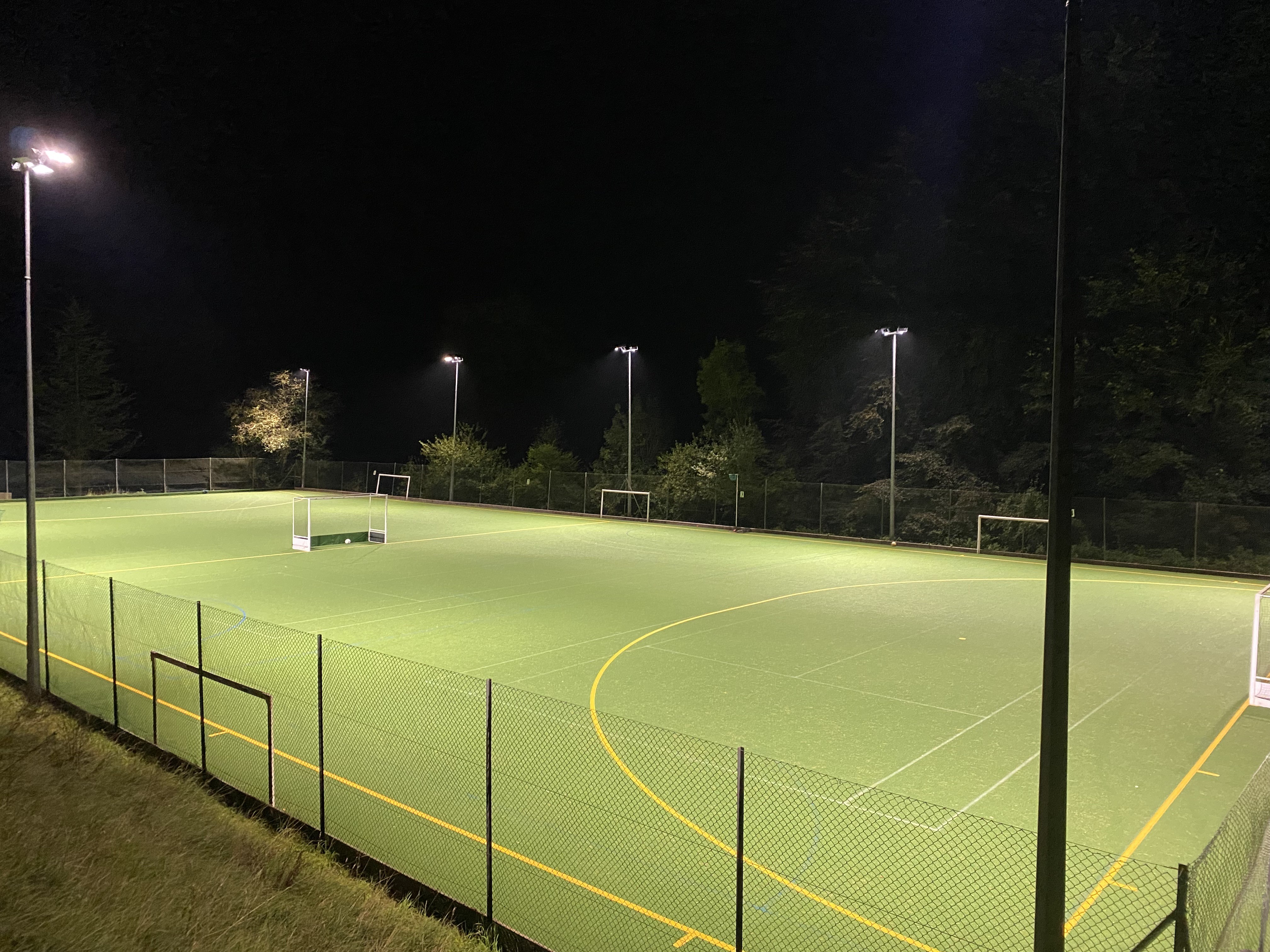 Hockey field light