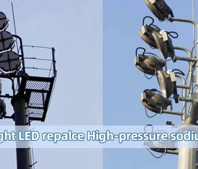 Football field light for training in Shanghai of the Alibaba sport group football field light