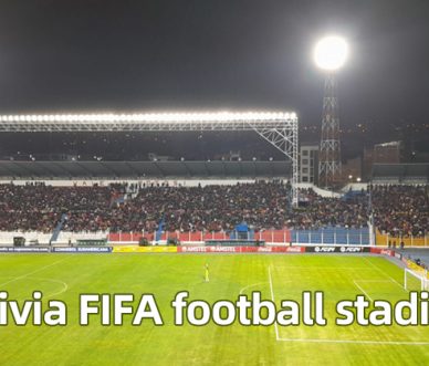 Bolivia FIFA football stadium lighting Bolivia FIFA football stadium