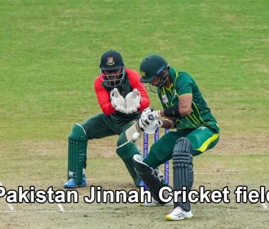 Pakistan Jinnah Cricket training field Cricket field light