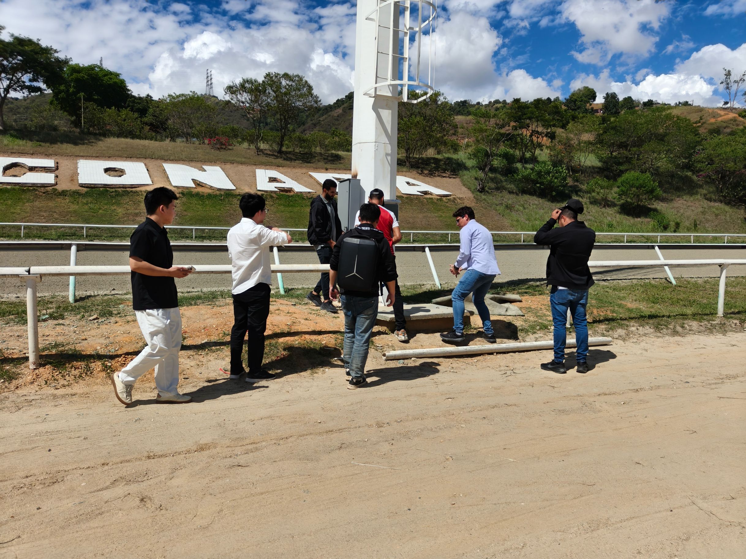 Hipodromo La Rinconada Racing track in Venezuela Debugging completed