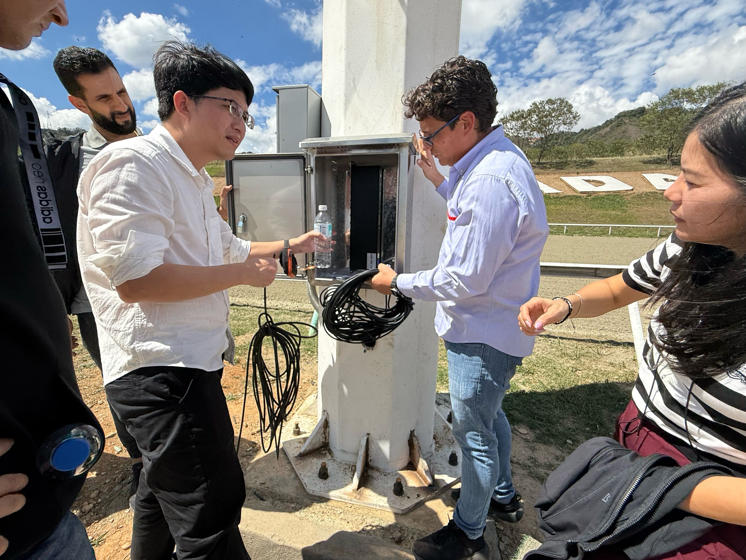 Hipodromo La Rinconada Racing track in Venezuela Debugging completed