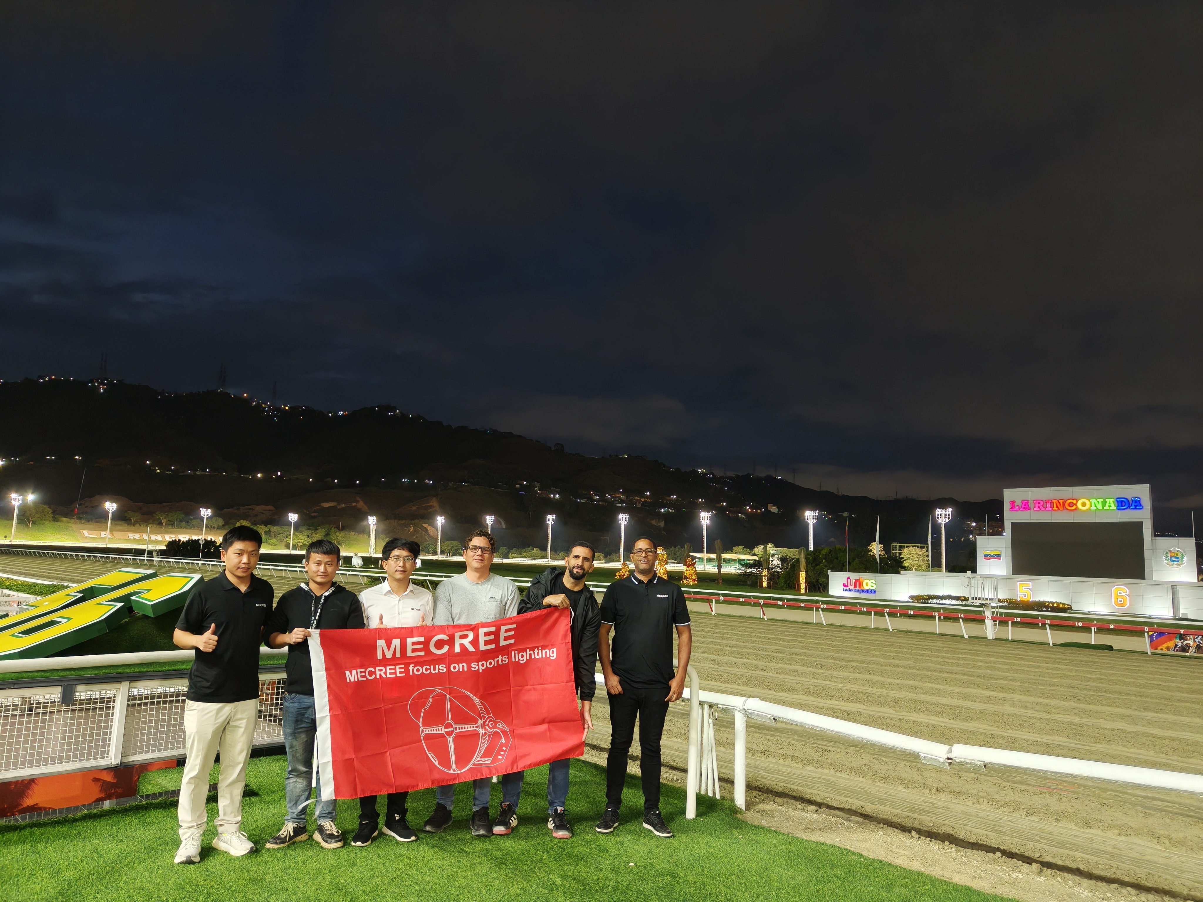 Hipodromo La Rinconada Racing track in Venezuela Debugging completed