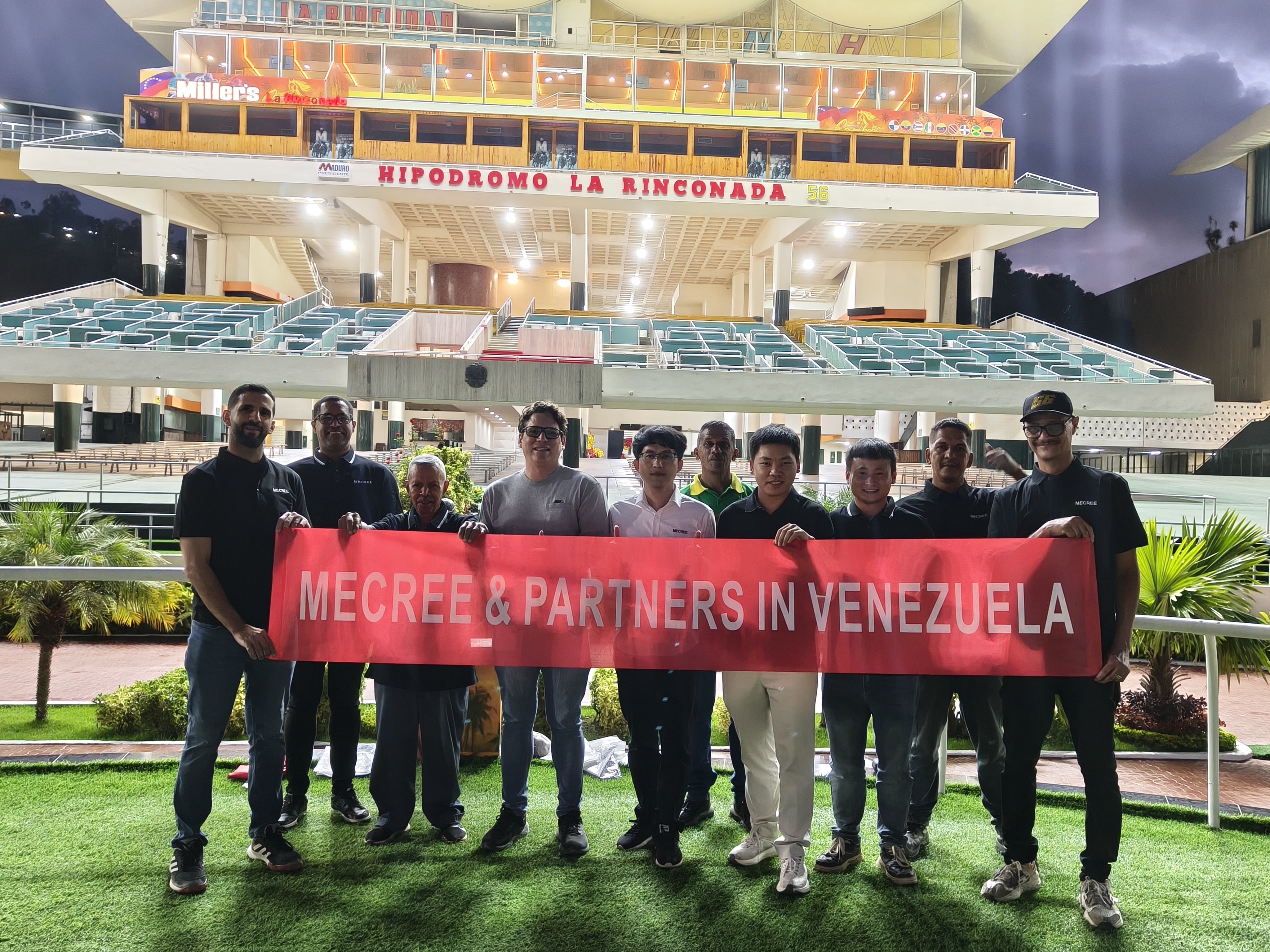 Hipodromo La Rinconada Racing track in Venezuela Debugging completed