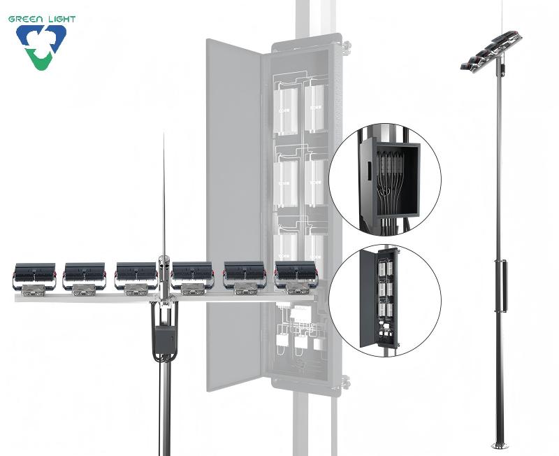 Which manufacturer offer LED flood lights for Astana Arena？