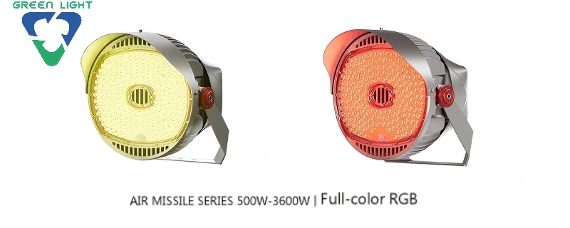 Which manufacturer offer LED flood lights for Astana Arena？