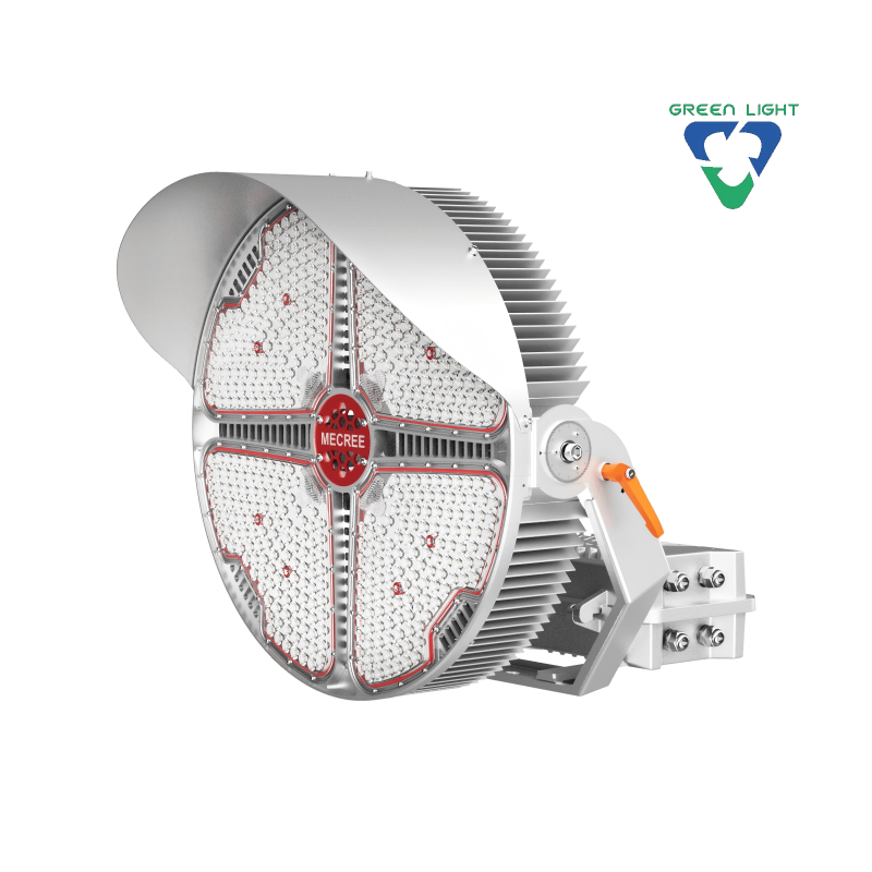 Ships 300 Sets Stadium Lights to Central Asia