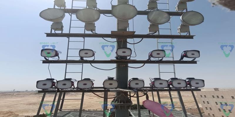 Complete Stadium Lighting Retrofit in Saudi Arabia