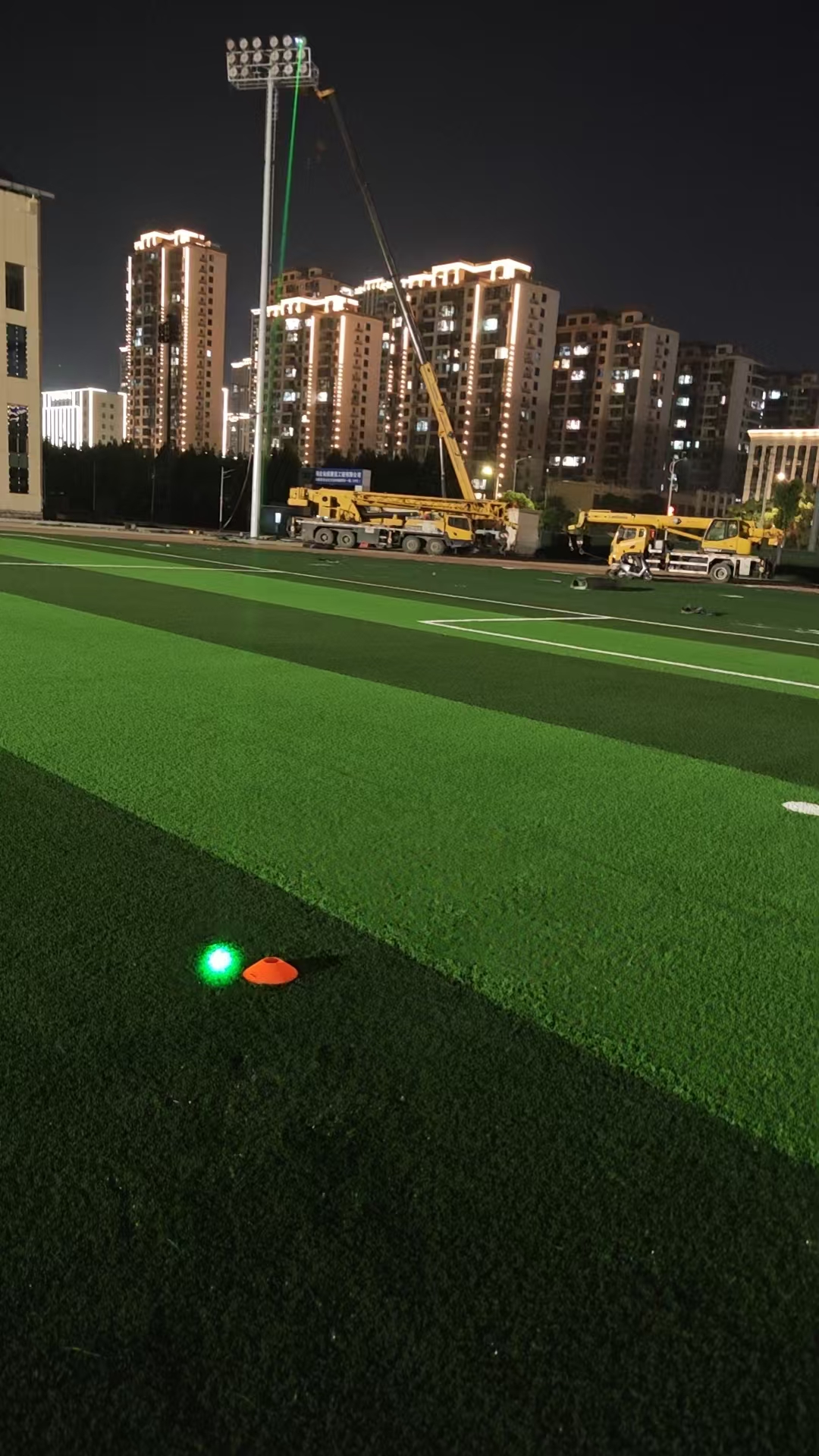 Football filed in HUBEI university