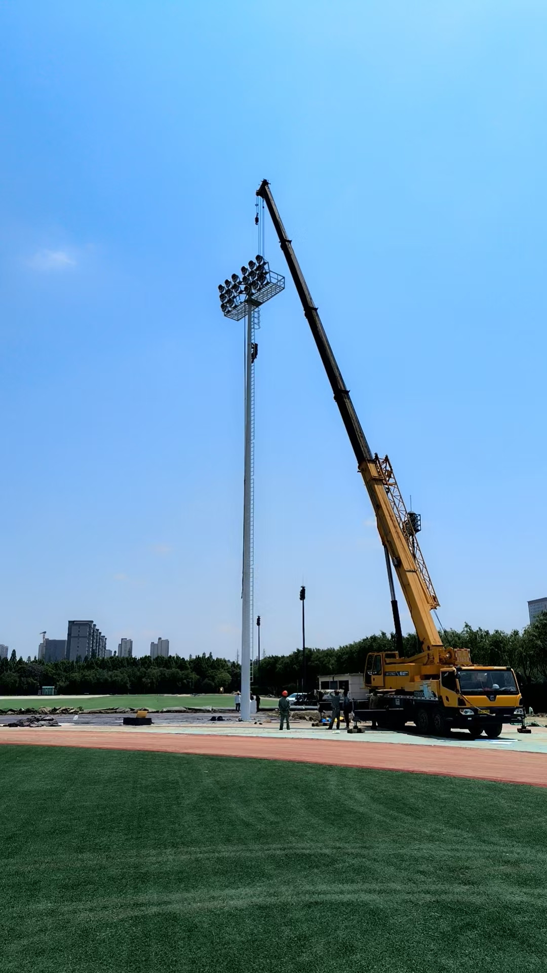 Football filed in HUBEI university